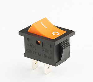 KCD3兩個(gè)腳黑色船型開關(guān)