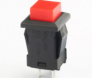 KAD2  方形長(zhǎng)按鈕單極無(wú)鎖無(wú)燈